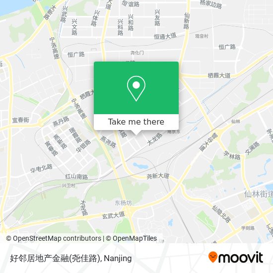好邻居地产金融(尧佳路) map