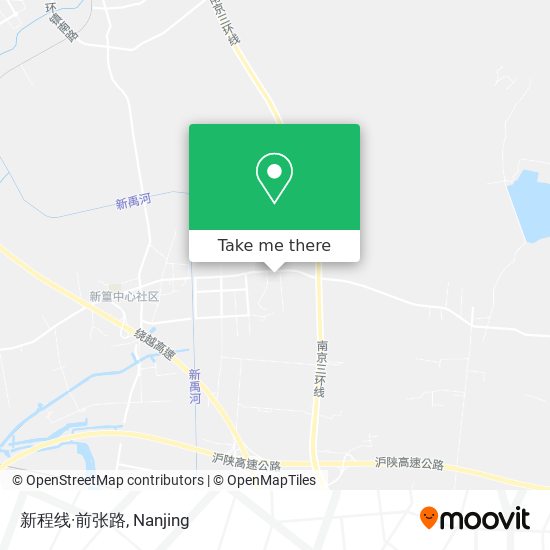 新程线·前张路 map