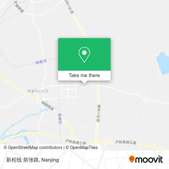 新程线·前张路 map
