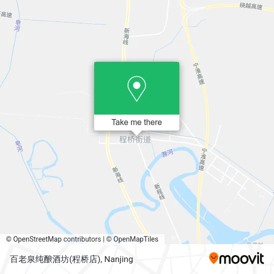 百老泉纯酿酒坊(程桥店) map