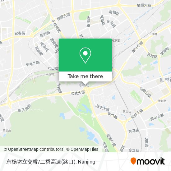 东杨坊立交桥/二桥高速(路口) map