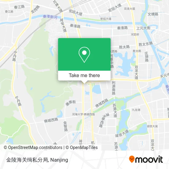 金陵海关缉私分局 map