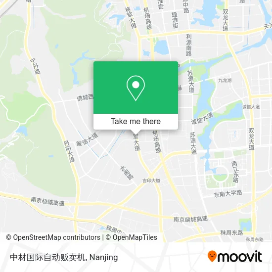 中材国际自动贩卖机 map