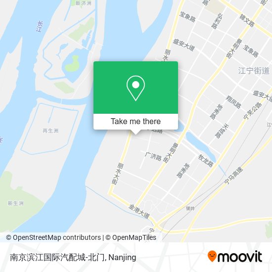南京滨江国际汽配城-北门 map
