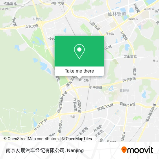 南京友朋汽车经纪有限公司 map