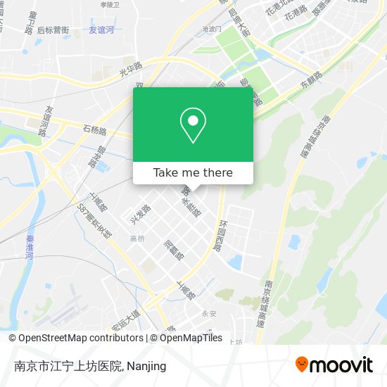 南京市江宁上坊医院 map