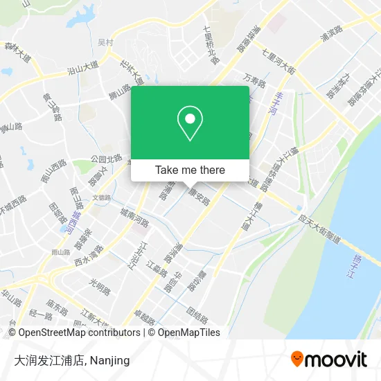 大润发江浦店 map