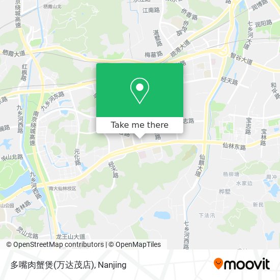 多嘴肉蟹煲(万达茂店) map