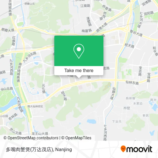 多嘴肉蟹煲(万达茂店) map