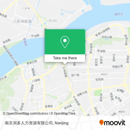 南京润多人力资源有限公司 map