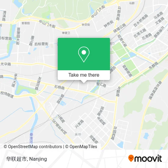 华联超市 map