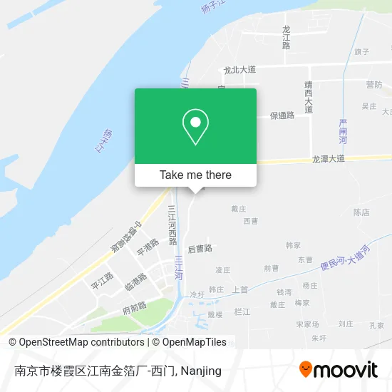 南京市楼霞区江南金箔厂-西门 map