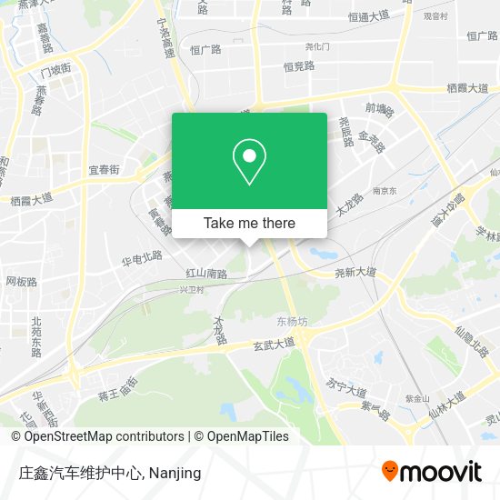 庄鑫汽车维护中心 map
