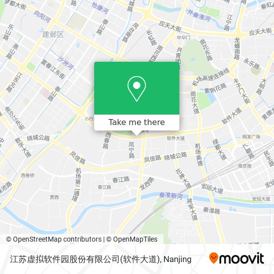江苏虚拟软件园股份有限公司(软件大道) map
