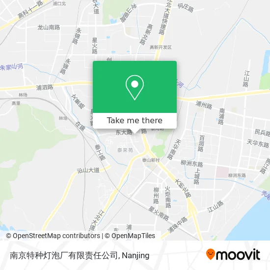 南京特种灯泡厂有限责任公司 map
