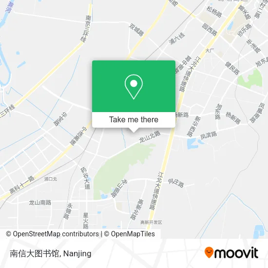 南信大图书馆 map
