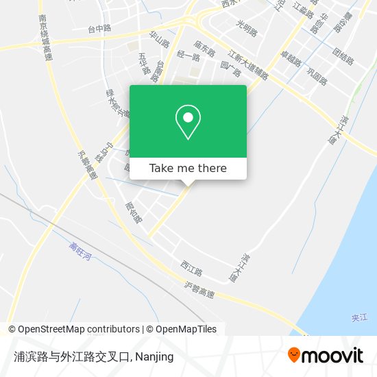 浦滨路与外江路交叉口 map