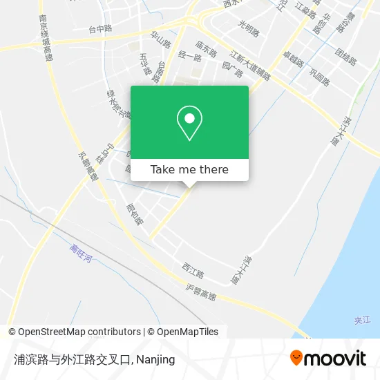浦滨路与外江路交叉口 map