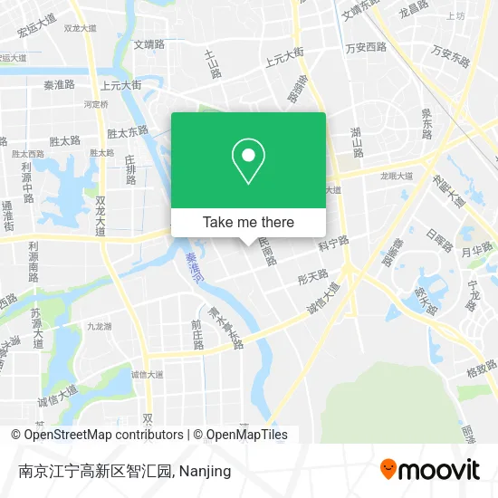 南京江宁高新区智汇园 map