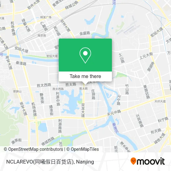 NCLAREVO(同曦假日百货店) map