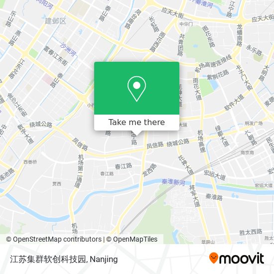 江苏集群软创科技园 map