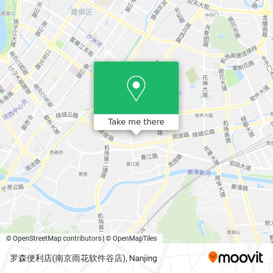 罗森便利店(南京雨花软件谷店) map