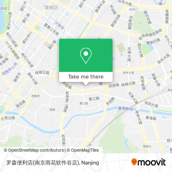 罗森便利店(南京雨花软件谷店) map