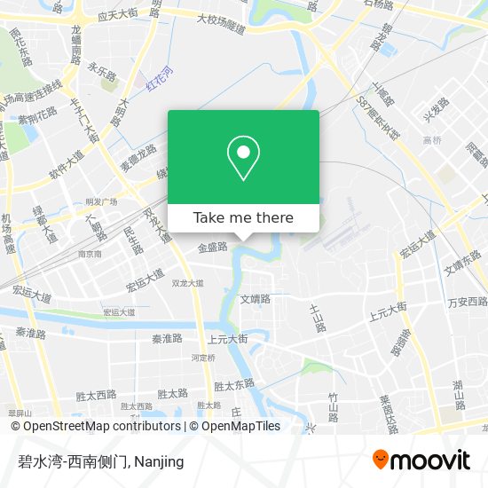 碧水湾-西南侧门 map