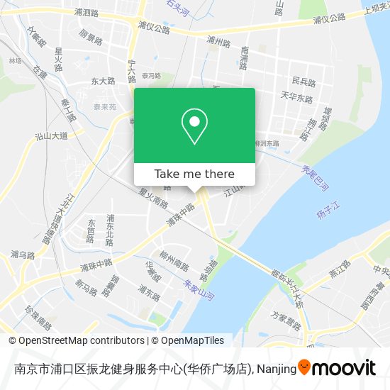 南京市浦口区振龙健身服务中心(华侨广场店) map