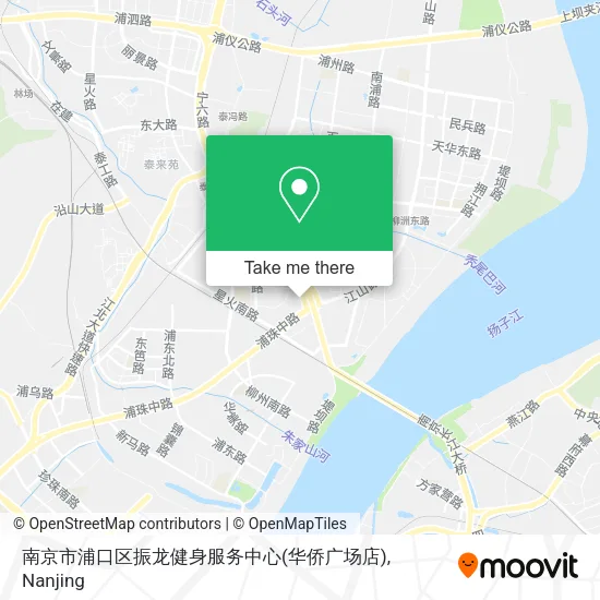 南京市浦口区振龙健身服务中心(华侨广场店) map