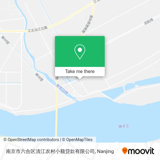 南京市六合区清江农村小额贷款有限公司 map
