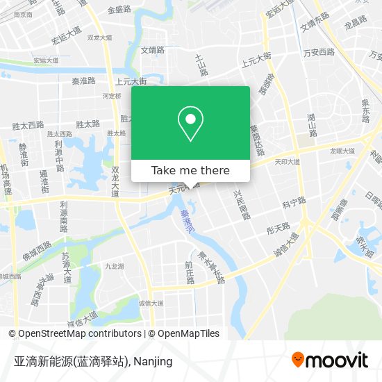 亚滴新能源(蓝滴驿站) map