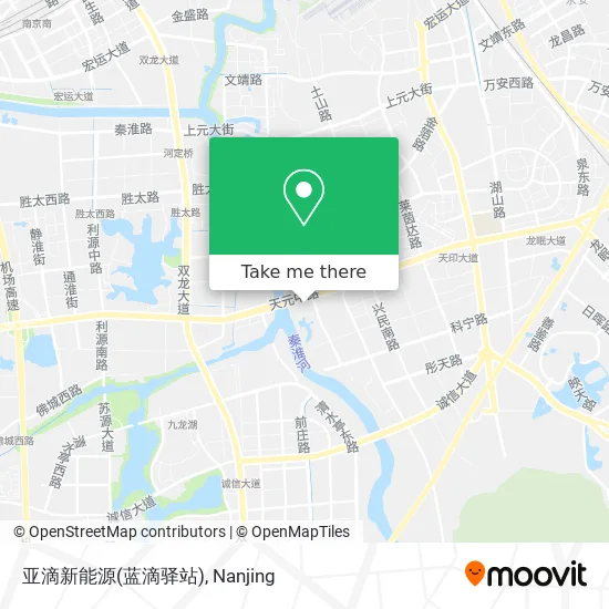 亚滴新能源(蓝滴驿站) map