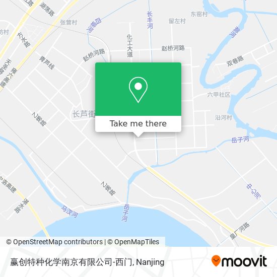 赢创特种化学南京有限公司-西门 map