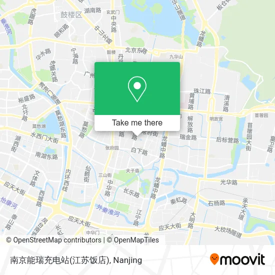 南京能瑞充电站(江苏饭店) map
