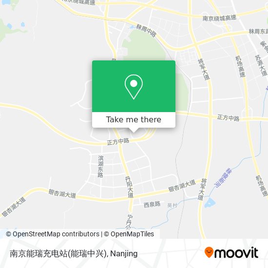 南京能瑞充电站(能瑞中兴) map