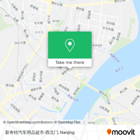 新奇特汽车用品超市-西北门 map