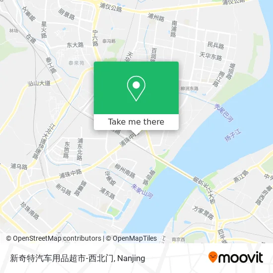 新奇特汽车用品超市-西北门 map