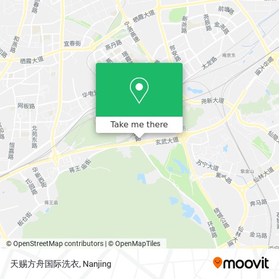 天赐方舟国际洗衣 map