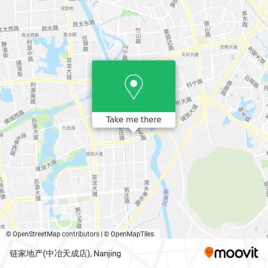 链家地产(中冶天成店) map