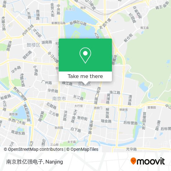 南京胜亿强电子 map