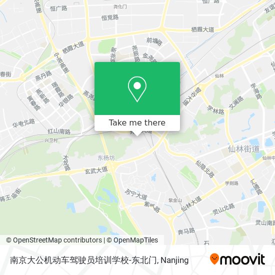 南京大公机动车驾驶员培训学校-东北门 map
