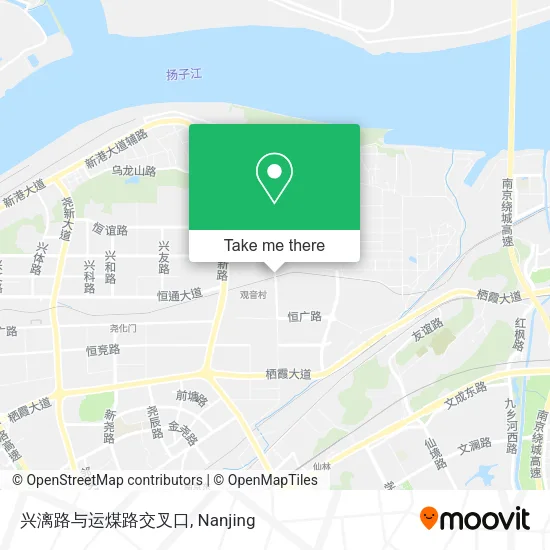 兴漓路与运煤路交叉口 map