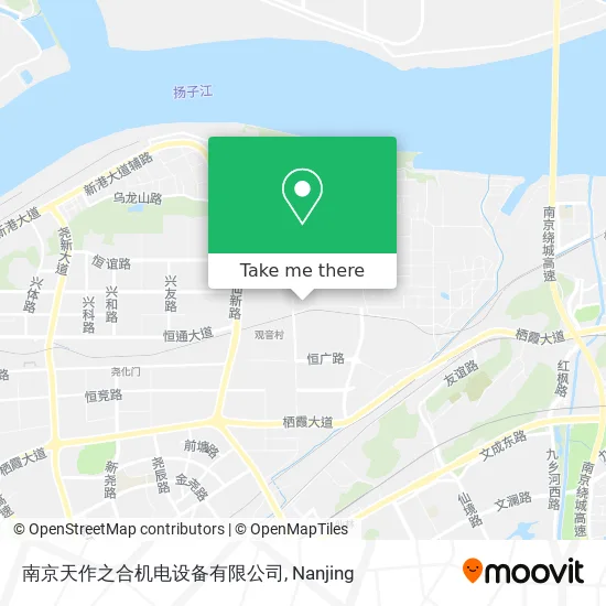 南京天作之合机电设备有限公司 map