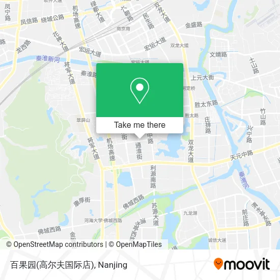 百果园(高尔夫国际店) map