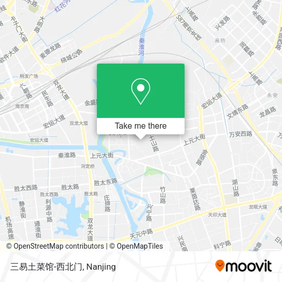 三易土菜馆-西北门 map
