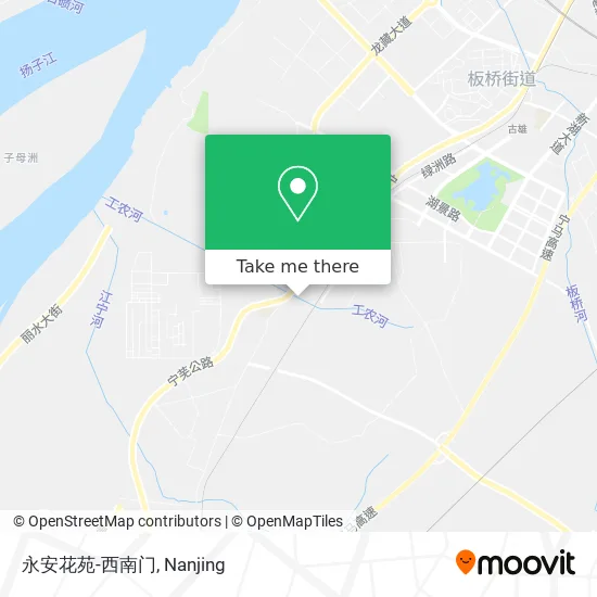 永安花苑-西南门 map