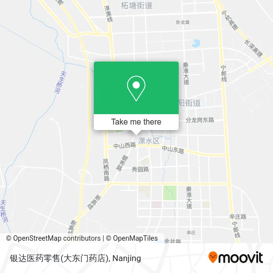 银达医药零售(大东门药店) map