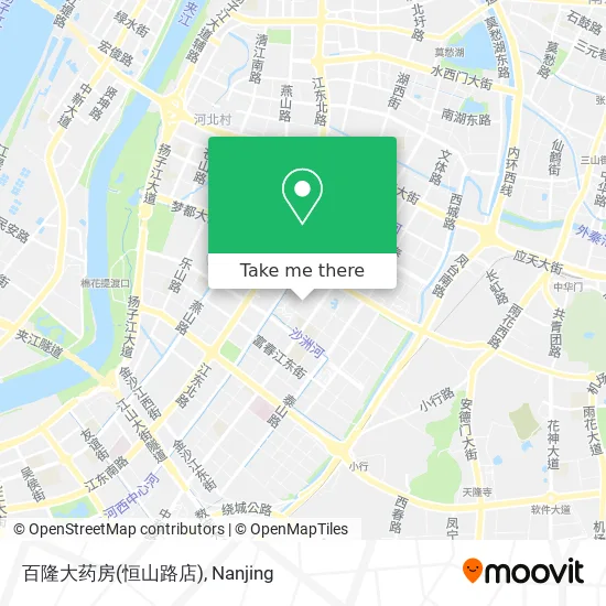 百隆大药房(恒山路店) map