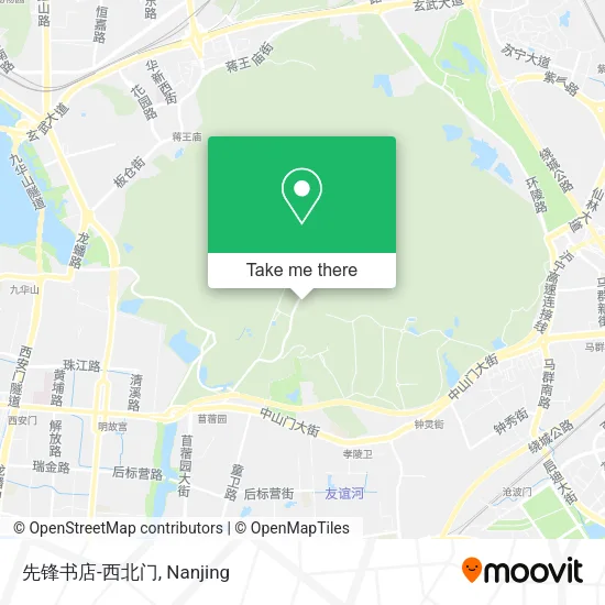 先锋书店-西北门 map